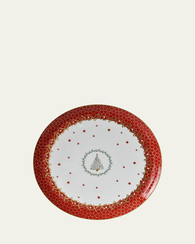 Round Cake Platter, 12.4"